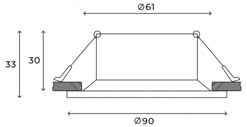 Встраиваемый светильник Hesby Lighting Glow HSBL_0102 в Нижнем Новгороде фото 3