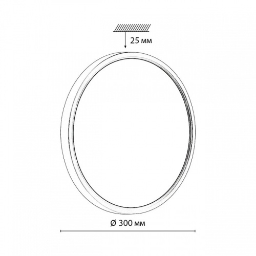 Накладной светильник Sonex Omega White 7661/24L в Зеленогорске фото 5