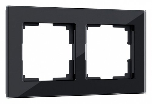 Рамка на 2 поста Werkel Favorit (черный) W0021108 в Нижнем Новгороде