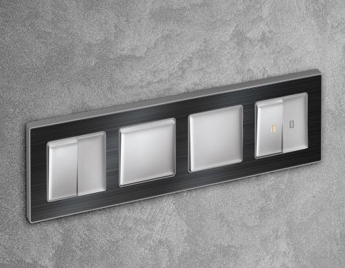 Клавиши для выключателя двухклавишного Ambrella Volt ALFA AP4030 в Нижнем Новгороде фото 2