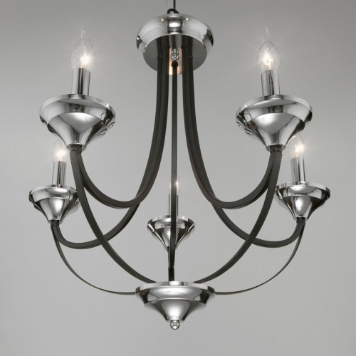 Подвесная люстра Eurosvet Lazzaro 60098/5 хром в Нижнем Новгороде фото 4