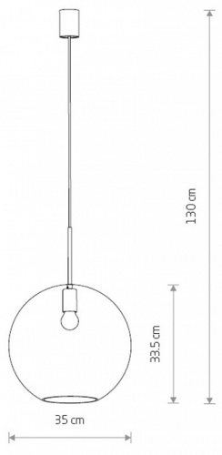 Подвесной светильник Nowodvorski Sphere Xl 7846 в Асино фото 2