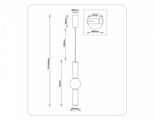 Подвесной светильник Ambrella Light LH LH11023 в Нижнем Новгороде фото 2