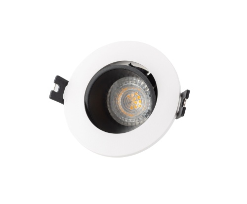 DK3020-WB Встраиваемый светильник, IP 20, 10 Вт, GU5.3, LED, белый/черный, пластик в Липецке фото 8
