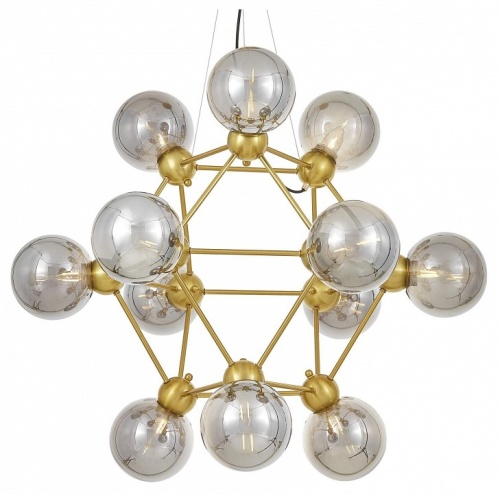 Подвесная люстра LUMINA DECO Zodiak LDP 160N-12 MD+GY в Нижнем Новгороде