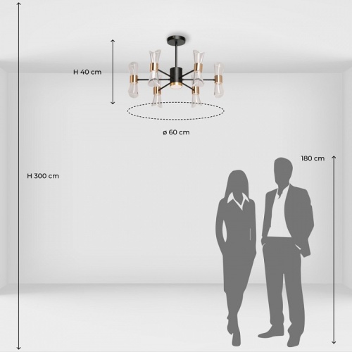 Люстра на штанге De City Оскар 92 510013907 в Нижнем Новгороде фото 5