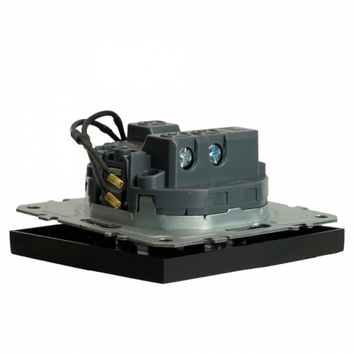 Выключатель одноклавишный с подсветкой без рамки Stekker Эмили 49837 в Нижнем Новгороде фото 6