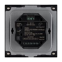 Панель SMART-P22-RGBW-G-IN Black (12-24V, 4x3A, Sens, 2.4G) (Arlight, IP20 Пластик, 5 лет) в Жуковском