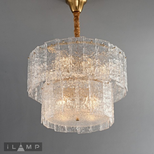 Подвесная люстра iLamp Manhattan P6315-D600 BR в Нижнем Новгороде фото 3