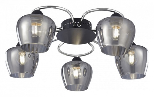 Потолочная люстра Arte Milano AMALFI-321508 321508/5 CR+BK в Нижнем Новгороде фото 7