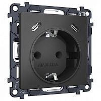 Розетка с заземлением и 2хUSB type C, без рамки Ambrella Volt ALFA MA910510 в Нижнем Новгороде