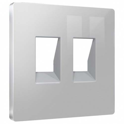 Накладка для розетки RJ-11 или RJ-45 Ambrella Volt ALFA AP4121 в Нижнем Новгороде