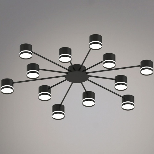 Потолочная люстра 06730-0.3-12 GX53 BK в Нижнем Новгороде