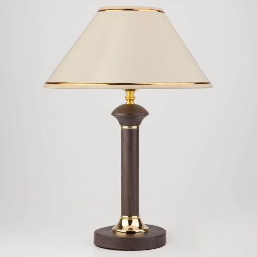 Настольная лампа декоративная Eurosvet Lorenzo 60019/1 венге в Кизилюрте