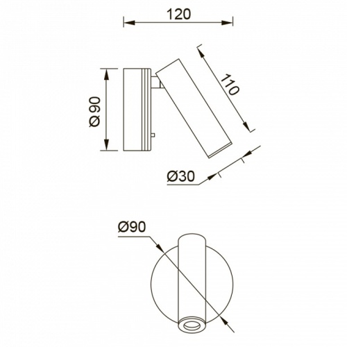 Бра Mantra Prea 8834 в Нижнем Новгороде фото 3