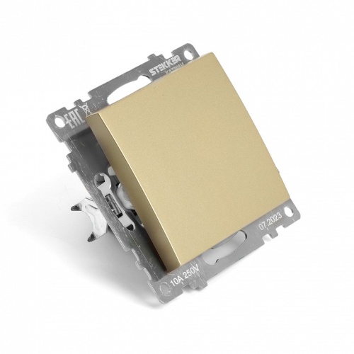 Выключатель одноклавишный без рамки Stekker Катрин 49213 в Нижнем Новгороде фото 4