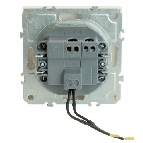 Выключатель одноклавишный с подсветкой без рамки Stekker Эмили 49863 в Нижнем Новгороде фото 8