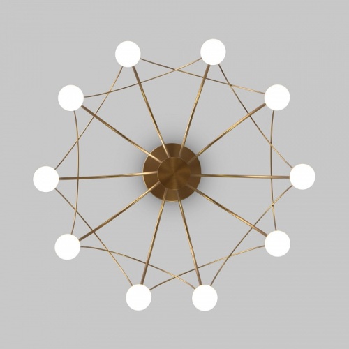 Люстра на штанге Eurosvet Ragno 90031/10 LED золото в Нижнем Новгороде фото 6