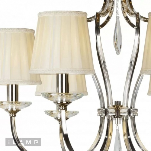 Подвесная люстра iLamp Charm P2508-6 nic в Нижнем Новгороде фото 3