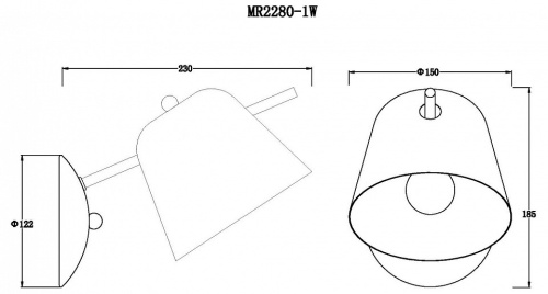 Бра MyFar Clementine MR2280-1W в Нижнем Новгороде фото 2
