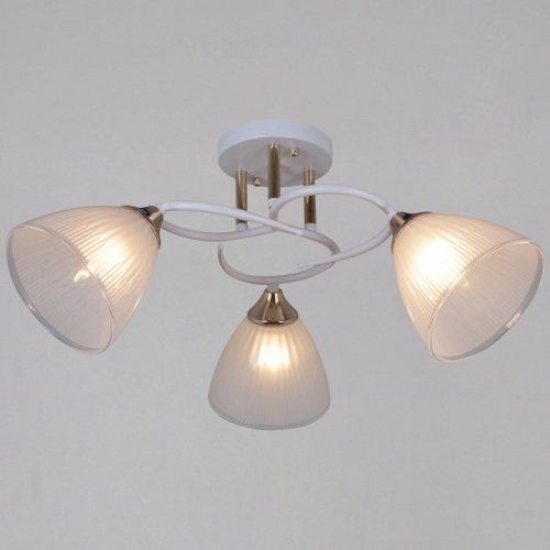 Люстра на штанге  04360-0.3-03 WH+FG в Нижнем Новгороде