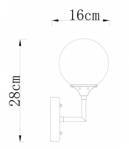 Бра Arte Lamp Marco A2703AP-1SG в Опочке фото 2