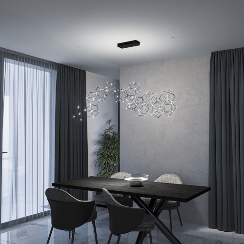 Подвесная люстра Eurosvet Uma 90168/14 черный жемчуг в Нижнем Новгороде фото 3