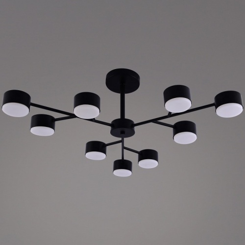 Люстра на штанге  03726-0.3-09 BK GX53 в Нижнем Новгороде фото 4