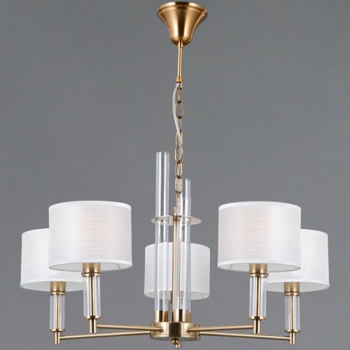 Подвесная люстра ILLUMICO GENOA IL0755-5PSQ-25 BRASS GENOA в Нижнем Новгороде