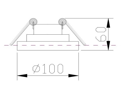 Встраиваемый светильник Maytoni Planet DL035-2-L6W в Нижнем Новгороде фото 3