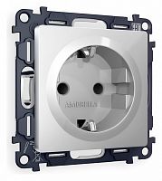 Розетка с заземлением и со шторкой, без рамки Ambrella Volt ALFA MA407010 в Нижнем Новгороде