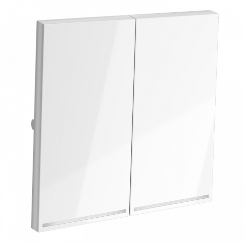 Клавиши для выключателя двухклавишного с подсветкой Voltum S70 VLS000401 в Нижнем Новгороде фото 3