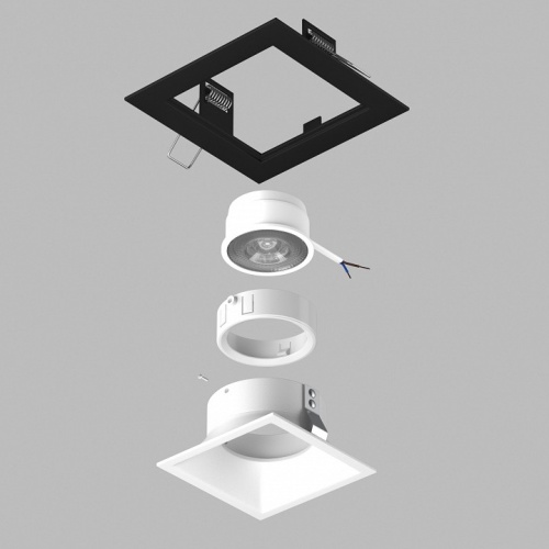 Встраиваемый светильник Lightstar Domino D51706WMOD в Нижнем Новгороде фото 2