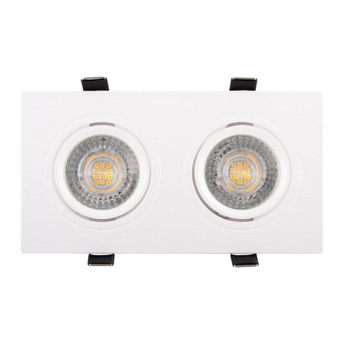 DK3022-WH Встраиваемый светильник, IP 20, 10 Вт, GU5.3, LED, белый, пластик в Коломне