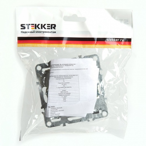 Розетка Ethernet RJ-45 без рамки Stekker Эрна 49151 в Нижнем Новгороде фото 3