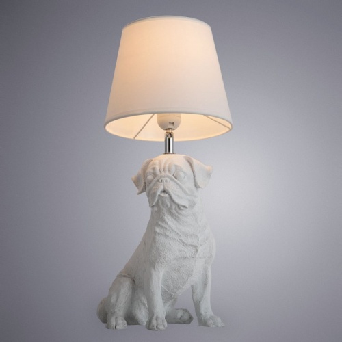 Настольная лампа декоративная Arte Lamp Bobby A1512LT-1WH в Сычевке фото 5