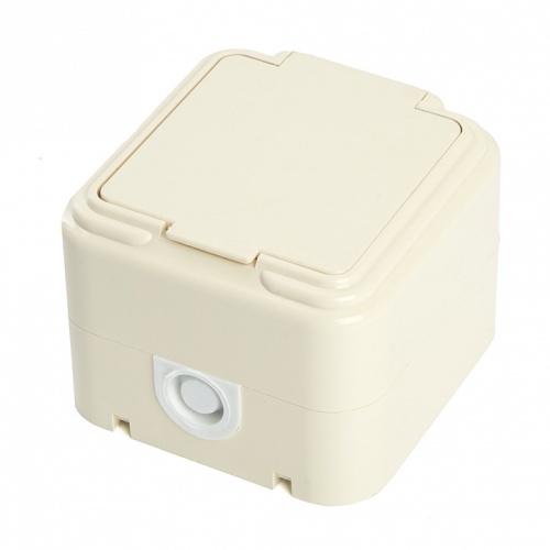 Розетка с заземлением с крышкой Stekker Брест 49058 в Нижнем Новгороде фото 8