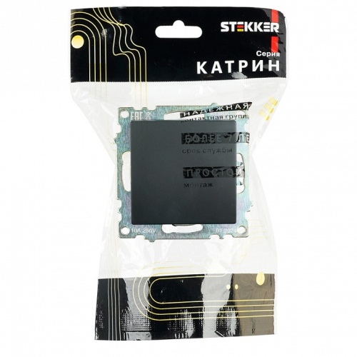 Выключатель одноклавишный без рамки Stekker Катрин 39603 в Нижнем Новгороде фото 6