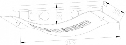 Накладной светильник Lucia Tucci Pelle Nerre 1 Pelle Nerre W2019.2 в Нижнем Новгороде фото 3