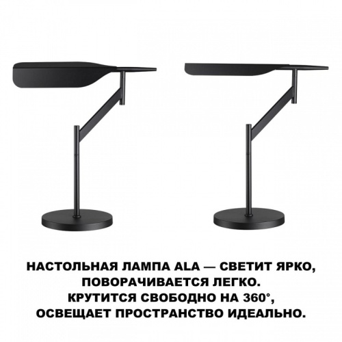 Настольная лампа офисная Novotech Ledo 359541 в Нижнем Новгороде фото 5