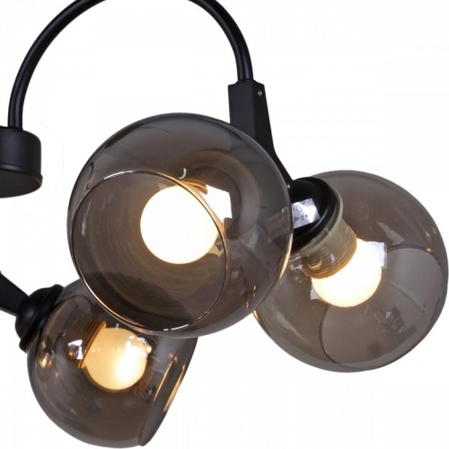 Люстра на штанге 01268-0.3-06 BK+CR в Нижнем Новгороде фото 3