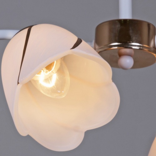 Люстра на штанге  35360-0.3-04 WH+FG в Нижнем Новгороде фото 3