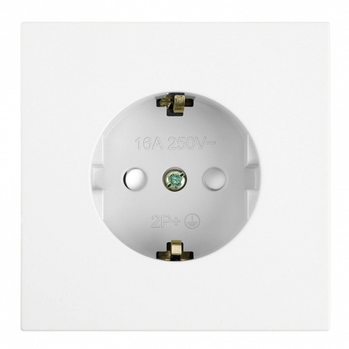 Розетка с заземлением и со шторкой Stekker Мия 50440 в Нижнем Новгороде