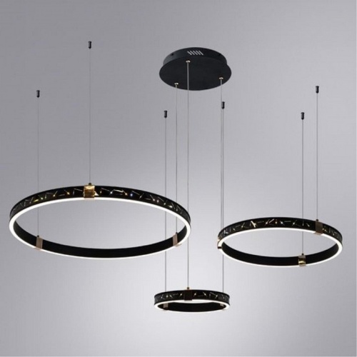 Подвесной светильник Arte Lamp Shine A2222SP-3BK в Нижнем Новгороде фото 4