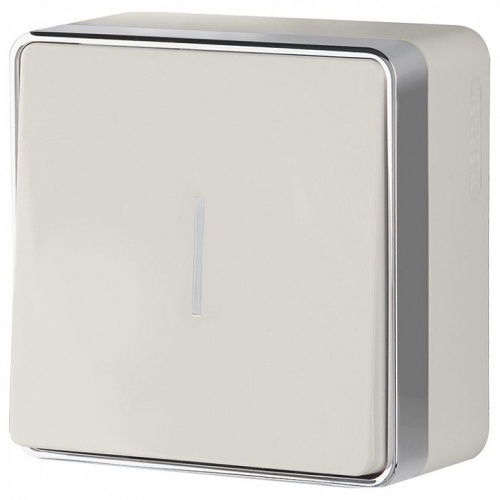 Выключатель одноклавишный с подсветкой Werkel Gallant (слоновая кость) W5010103 в Нижнем Новгороде