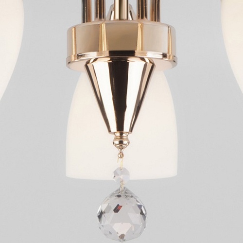 Люстра на штанге Eurosvet Ellene 30149/5 золото в Нижнем Новгороде фото 3