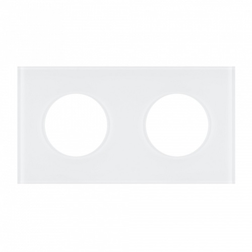 Рамка на 2 поста Arlight GLARE 043835 в Нижнем Новгороде фото 3