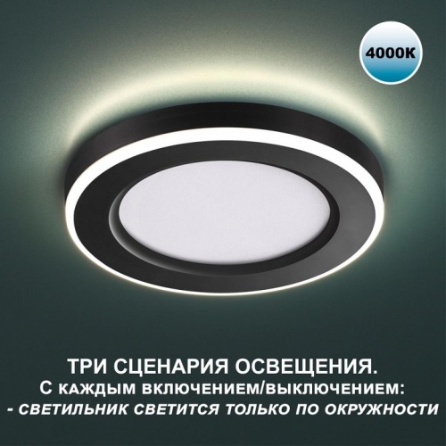 Встраиваемый светильник Novotech Span 359015 в Белом фото 9