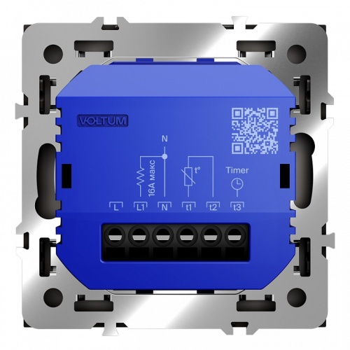 Терморегулятор для теплого пола Voltum S70 VLS070114 в Нижнем Новгороде фото 6