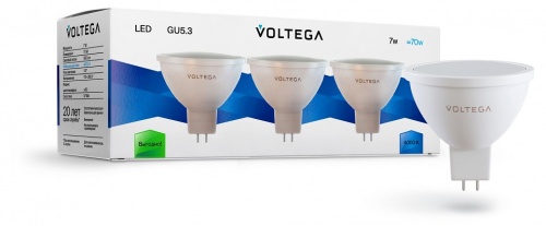 Лампа светодиодная Voltega  GU5.3 7Вт 4000K 7175 в Нижнем Новгороде